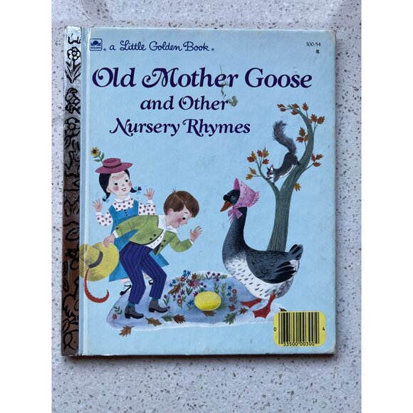 Old Mother Goose 1998 and The Three Bears 1974 Two little Golden Story Books - Picture 3 of 9